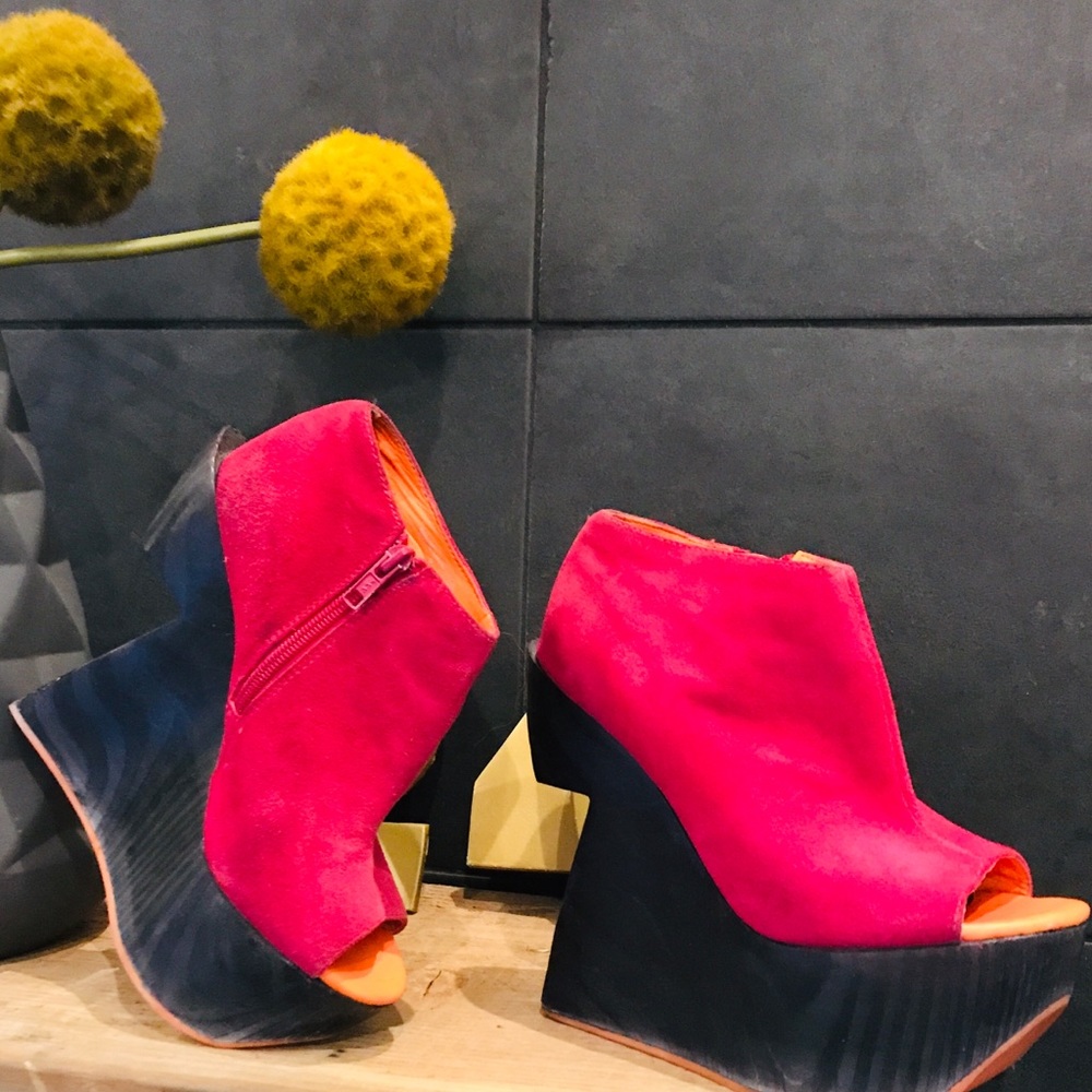 Dolce vita suede platform